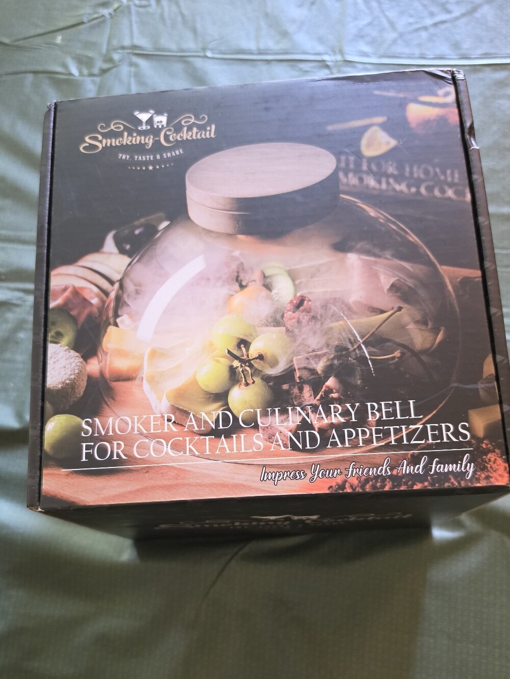 New Smoking Cocktail Smoker and Culinary Bell